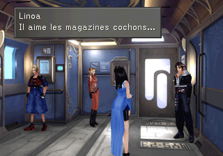 Train pour East Academy. "Linoa : Il aime les magazines cochons..."