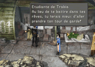 Dialogues liés à la reconstruction de Trabia Garden côté couchettes