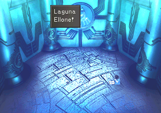 Laguna retrouve Ellone dans une salle d'expérimentation du laboratoire du docteur Geyser à Esthar